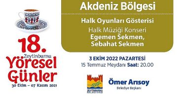 Yöresel Günler Etkinliği Akdeniz Bölgesiyle Devam Ediyor