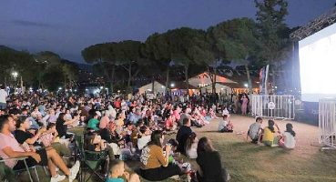 Aydın tektik park'ta sineme geceleri başladı