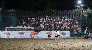 Kum futbol turnuvasında nefes kesen final