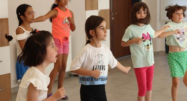 Çankayalı çocuklar dans ederek gelişiyor