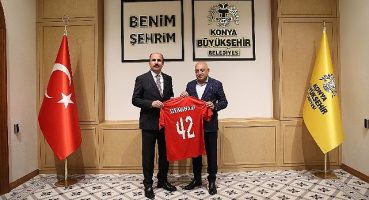 TFF Başkanı Büyükekşi Başkan Altay'ı Ziyaret Etti