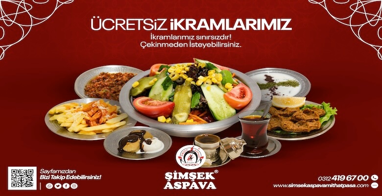 Ankara’nın En İyisi: Şimşek Aspava Mithatpaşa