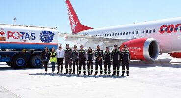 Corendon Airlines, Antalya'da bir ilke imza atarak  Sürdürebilir Havacılık Yakıtı (SAF) yakıt kullanımına başladı