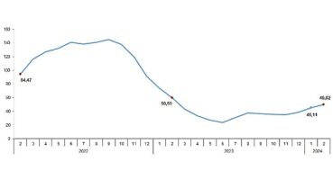 Tüik: Tarımsal girdi fiyat endeksi (Tarım-GFE) yıllık %49,92, aylık %3,59 arttı