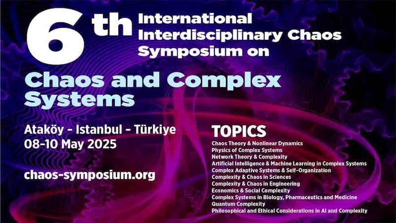 Disiplinlerarası Kaos ve Kompleks Sistemler Sempozyumu İçin Geri Sayım!