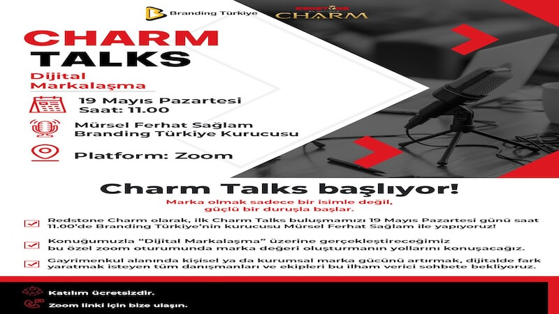 Charm Talks Başlıyor!